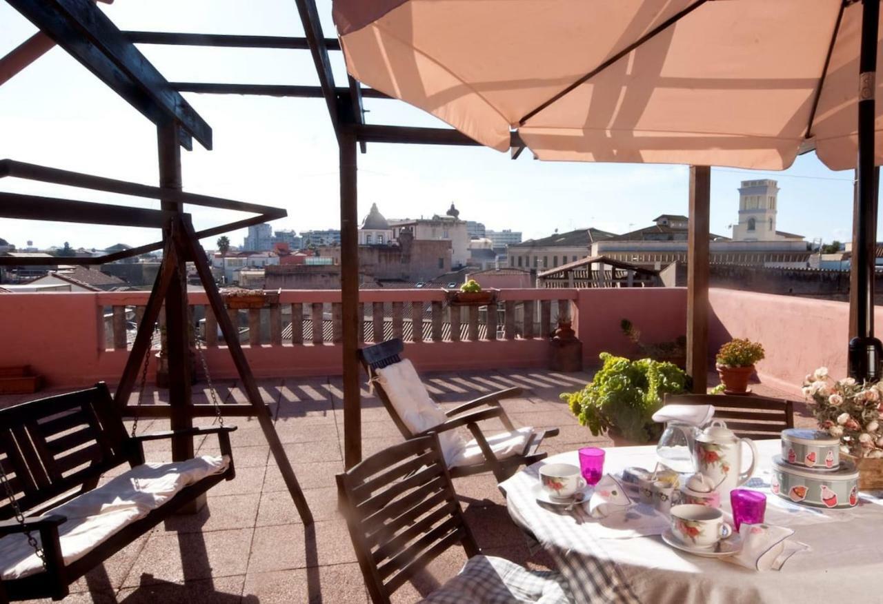 Attico In Centro Con Vista Della Torre - Cozy Penthouse Facing To The Tower Apartment โอริสตาโน ภายนอก รูปภาพ